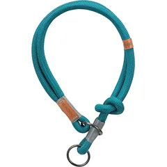 Trixie BE NORDIC Choke antkaklis šunims, L 50 cm/ø 13 mm, petrol/šviesiai petrol/pilka/šviesiai pilka — 2 nuotrauka