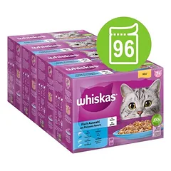 Jumbopack Whiskas Senior Frischebeutel 96 x 85 g 