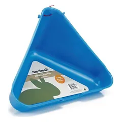 Beeztees Kaninchen WC Pip Plastik blau
