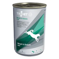 Trovet Weight & Diabetic Dog dietinis pašaras viršsvorio turintiems diabetikams šunims - Pet24