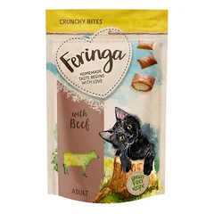 Feringa Crunchy Bites su jautiena, skanėstai katėms