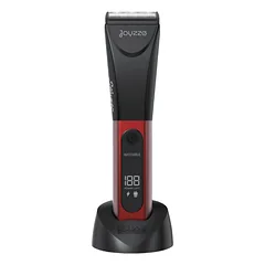 Joyzze Red Stinger 5-in-1 kirpimo mašinėlė - belaidė kirpimo mašinėlė su reguliuojamu peiliuku ir LCD ekranu