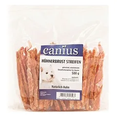 Canius vištienos krūtinėlės juostelės, skanėstai šunims, 250g — 2 nuotrauka