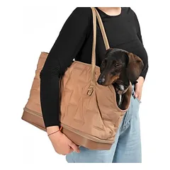 TIAKI Premium per petį nešiojamas krepšys Camello, L 44 x B 21 x H 31 cm — 3 nuotrauka