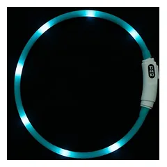 TIAKI mažas USB LED silikoninis žiedas Lantern, turkio spalvos — 1 nuotrauka