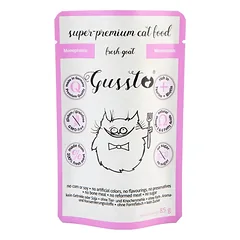 GUSSTO Fresh Goat 85 g šviežia ožkienos, monoproteininė drėgna maistas katėms nuotrauka