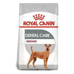 ROYAL CANIN CCN Medium Dental Care Sausas maistas suaugusiesiems, vidutinių veislių, siekiant sumažinti dantų akmenų susidarymą 20 kg (2 x 10 kg)