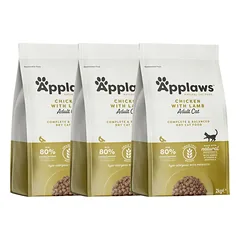 APPLAWS Cat Adult Chicken and Lamb 6 kg (3x2 kg) vištiena ir ėriena katėms