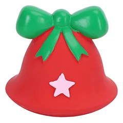 Nobleza žaislas šuniui lateksinis varpelis su garsiniu elementu, xmas, 7x8cm — 3 nuotrauka