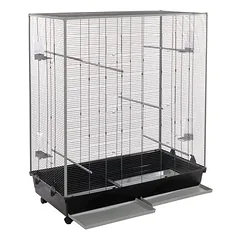 TIAKI paukščių narvas 120, L 120 x B 59 x H 132 cm — 3 nuotrauka