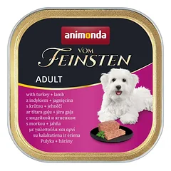 ANIMONDA Dog Vom Feinsten Adult, skonis: kalakutiena ir ėriena, 150 g