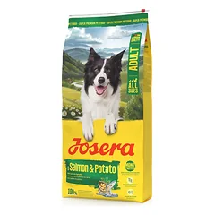 JOSERA Salmon and Potato Adult 12,5kg bezzbožinė maistas šunims su jautria virškinimo sistema