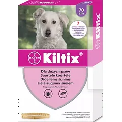 KILTIX antkaklis didelių veislių šunims nuo blusų ir erkių 70cm