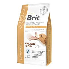 Brit Veterinary Diets Cardio Renal sausas maistas šunims 2 kg