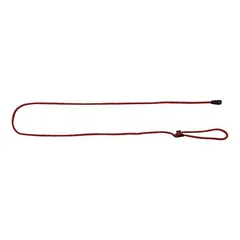KERBL GoLeyGo virvelinė pavadėlė su adapteriu, raudona, 12 mm x 140–200 cm, M, maks. 15 kg
