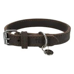 Trixie Rustic odinis antkaklis, L 48-56cm/30mm, tams. rudas