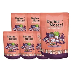 DOLINA NOTECI Supermaistinė veršiena su omarais ir krevetėmis 10x85g
