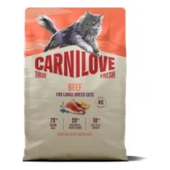 CARNILOVE TRUE FRESH Cat Dry Beef Adult Cat Large Breed sausas maistas katėms 2 kg