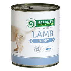 Nature's Protection jaunų šunų konservuotas pašaras su ėriena, 200 g — 3 nuotrauka