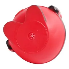 Nobleza vinilinis Kalėdų Senelis su garsu žaislas šunims, 9x8,5 cm — 3 nuotrauka
