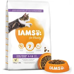 Iams Kitten sausas maistas kačiukams