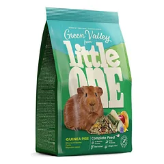 Little One Green Valley pagrindinis maistas jūrų kiaulytėms, be grūdų, 750 g