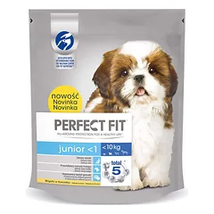 PERFECT FIT Junior <1 sausas visavertis maistas mažų veislių šuniukams su vištiena 825 g
