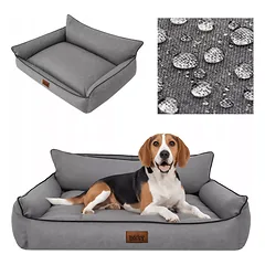 Šuns guolis – vandeniui atsparus aptvaras – sofa šunims – XL 82x63 cm