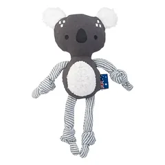 Resploot Cuddlers Koala Bear - pliušinis žaislas šunims, koala pagaminta iš perdirbtų medžiagų, su cypliuku