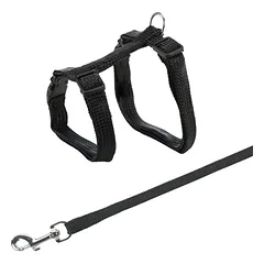 TRIXIE Kačių petnešos su pavadėliu, Snap, Easy, 22-42 cm-10 mm, 1.25 m