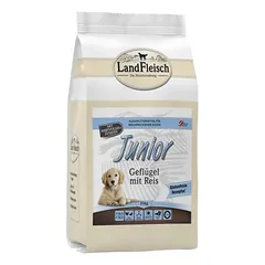 LandFleisch Dog Trocken Junior Geflügel mit Reis