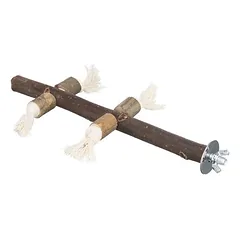 Trixie natūrali tupyklė su žaidimų virvėmis, L 25 cm, Ø apie 25 mm — 2 nuotrauka