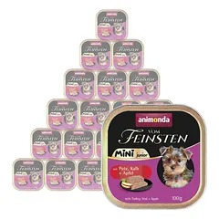ANIMONDA Vom Feinsten mini junior kalakutiena/veršiena/obuoliai 100 g