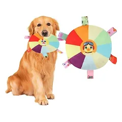 MCBOSON Hunde-Frisbee mit integrierter Glocke