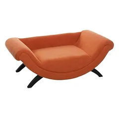 Flamingo sofa šunims Dingo, stačiakampė, oranžinė