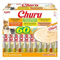 Churu kreminis skanėstas katėms,su vištiena, 60 vnt.