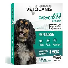Vetocanis Repellierendes Floh- und Zeckenhalsband für Hunde photo