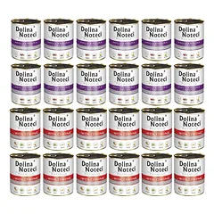 DOLINA NOTECI Skonių mišinys Premium Turtingas triušiu su spanguolėmis ir jautiena 24x800g
