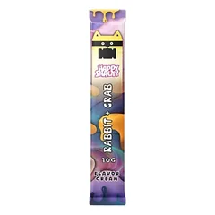 HAPPY SNACKY Rabbit Crab Flavor Cream 4x10g kreminis skanėstas katėms, 15 x 40 g — 2 nuotrauka