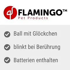 Flamingo LED kamuoliukas katėms Rango, Dideliems > 5 kg — 3 nuotrauka