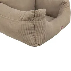 Trixie automobilinė sėdynė šunims, taupe, L 55 x B 30 x H 55 cm — 4 nuotrauka
