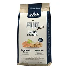 Bosch PLUS su upėtakiu ir bulvėmis, sausas maistas šunims, 1,5 - 2,9 kg — 3 nuotrauka