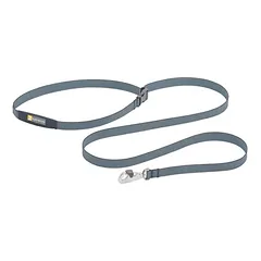 Ruffwear Flagline pavadėlis, Bazalto pilka, 190 cm ilgio, 20 mm pločio — 2 nuotrauka