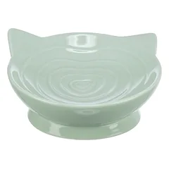 Trixie Viviana Bowl Elevated Ceramic dubenėlis gyvūnams, paaukštintas, keraminis, šalavijo spalvos, 0.15 l/ø 14 cm