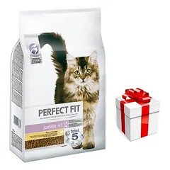 "Perfect Fit™" - sausas visavertis ėdalas jaunesniems nei 1 metų kačiukams su daug vištienos 7kg + Staigmena katei 