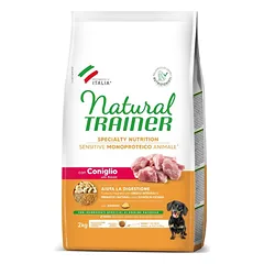 NT ADULT DOG SENSITIVE NO GLUTEN MINI RABBIT (triušiena) 2kg