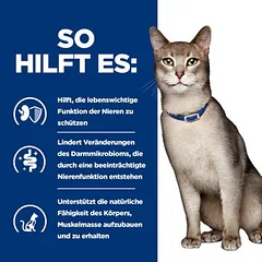 Hill's Prescription Diet k/d Kidney Care su lašiša, drėgnas maistas katėms — 5 nuotrauka