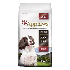 APPLAWS Dog Dry Adult Chicken with Lamb sausas maistas šunims su vištiena ir ėriena, 7,5kg
