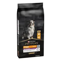 Purina Pro Plan Adult 7+ Sausas pašaras vidutinio ir didelio dydžio suaugusiems šunims nuo 7 metų amžiaus, su vištiena, 14 kg