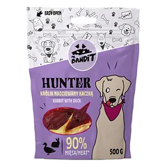 MR. BANDIT Hunter triušis kimšta antis šunims 500 g parduotuvėje mumbo.lt